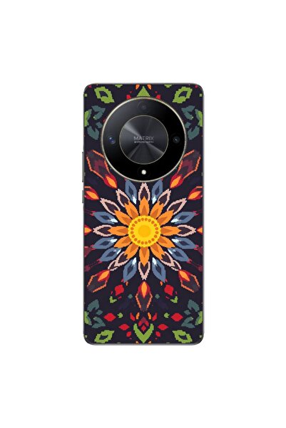 OEM Husa compatibila cu Honor Magic6 Lite Silicon Gel Tpu Model Pixel Art Sun...