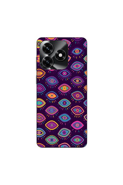 OEM Husa compatibila cu Honor X5c Plus Silicon Gel Tpu Model Tribal Eyes