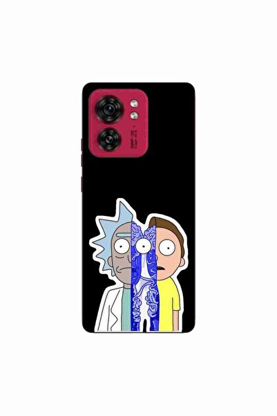 OEM Husa compatibila cu Motorola Edge 40 Silicon Gel Tpu Model Rick And Morty...