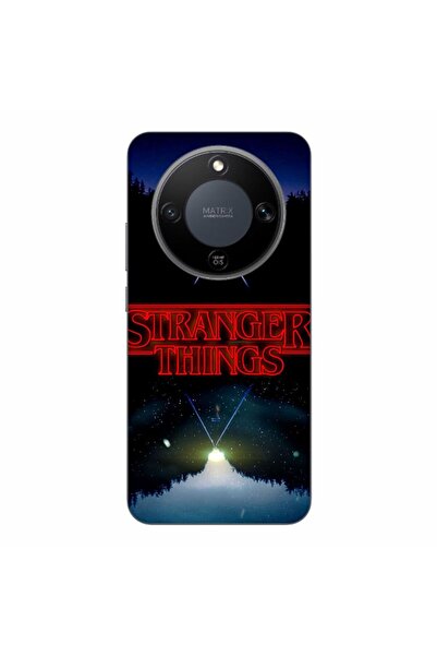 OEM Θήκη συμβατή με Honor Magic8 Lite Σιλικόνης Τζελ TPU με σχέδιο Stranger T...