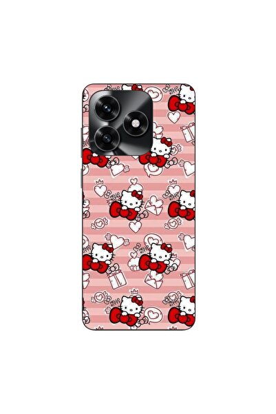 OEM Husa compatibila cu Honor X5c Plus Silicon Gel Tpu Model Hello Kitty Roz ...