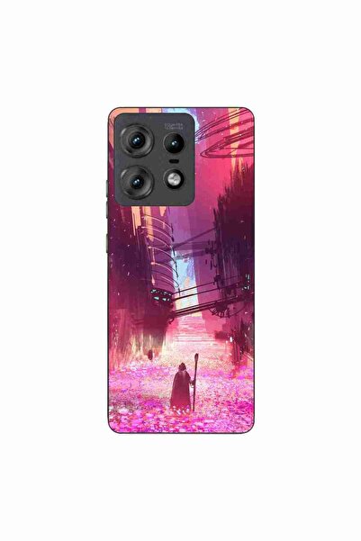 OEM Husa compatibila cu Motorola Edge 50 Pro Silicon Gel Tpu Model Fantasy Wi...