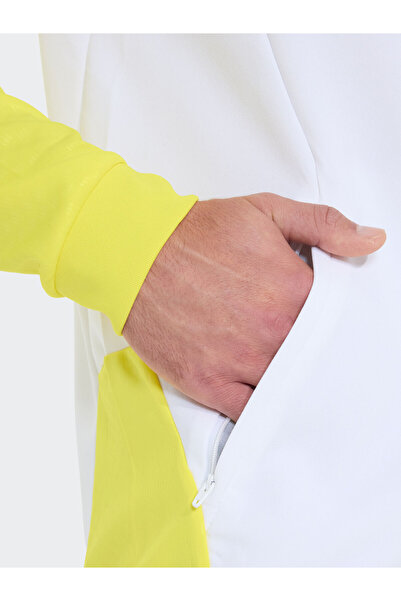 Fenerbahçe 2026/2027 Yeni Sezon Antrenman A-Takım Beyaz Tam Fermuarlı Sweatshirt