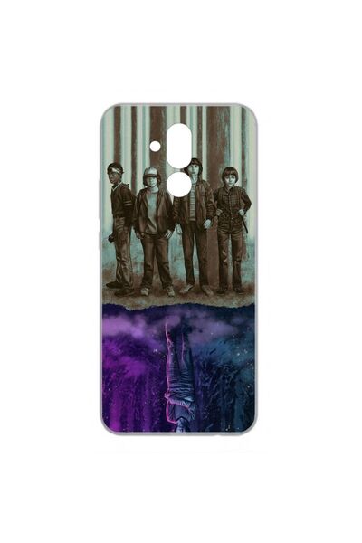 OEM Θήκη συμβατή με Huawei Mate 20 Lite Σιλικόνης Τζελ TPU με σχέδιο Stranger...