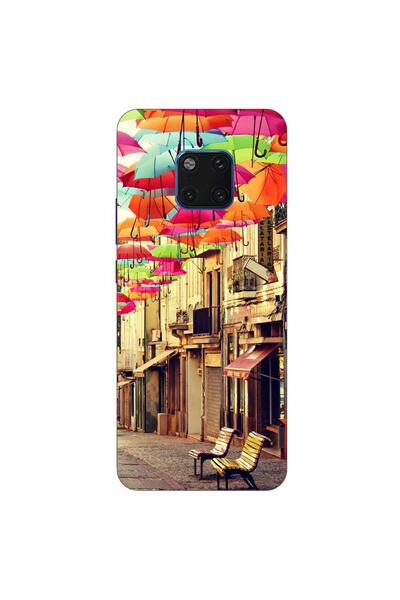 OEM Husa compatibila cu Huawei Mate 20 Pro Silicon Gel Tpu Model Strada Umbre...