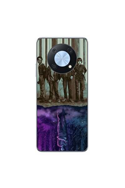OEM Θήκη συμβατή με Huawei Nova Y90 Σιλικόνης Τζελ TPU με σχέδιο Stranger Thi...