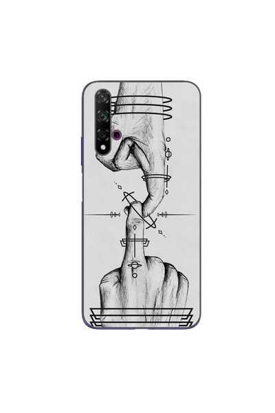 OEM Θήκη συμβατή με Huawei Nova 5T Σιλικόνης Gel TPU Μοντέλο Universe Touch