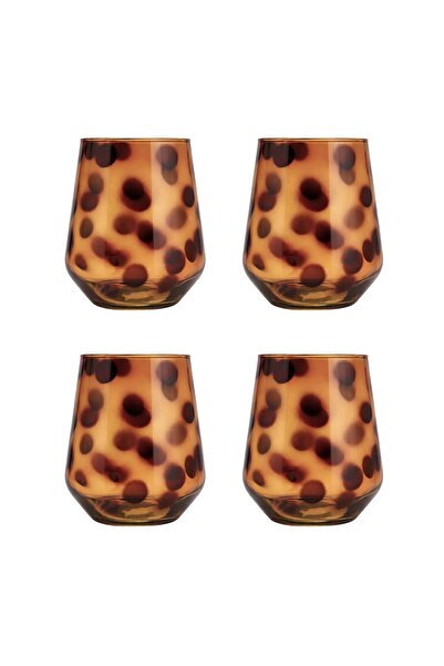 MOJEA Leopard 4’lü Su Bardağı Seti