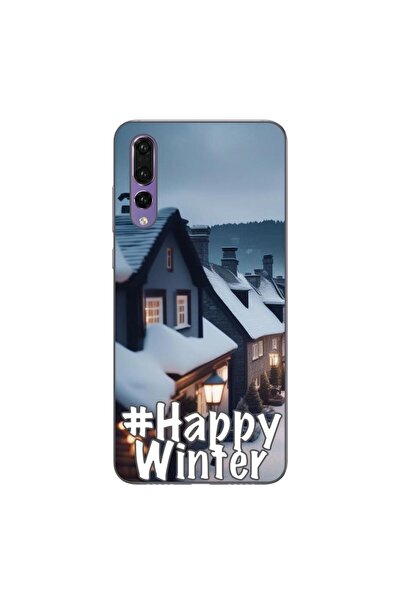 OEM Husa compatibila cu Huawei P20 Pro Silicon Gel Tpu Model Happy Winter