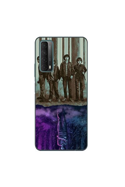 OEM Husa compatibila cu Huawei P Smart 2021 Silicon Gel Tpu Model Stranger Th...