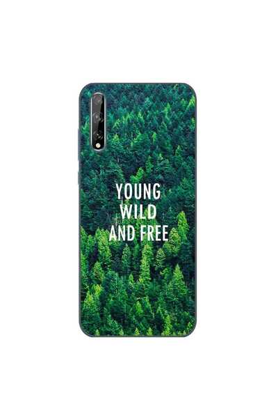 OEM Θήκη συμβατή με Huawei P Smart S από σιλικόνη gel TPU, μοντέλο Wild and Free