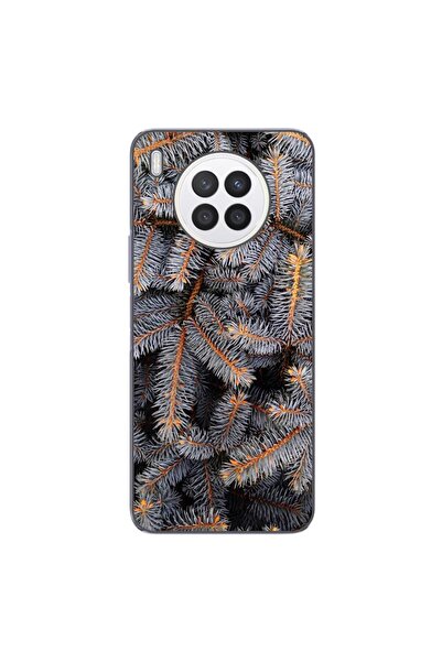 OEM Θήκη συμβατή με Huawei Nova 8i από σιλικόνη gel TPU με σχέδιο κλαδιών ελάτης