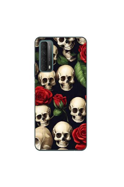 OEM Husa compatibila cu Huawei P Smart 2021 Silicon Gel Tpu Model Skulls and ...
