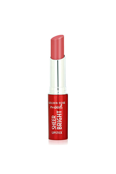 Golden Rose MOOD SHEER BRIGHT LIPSTICK 106 PEACHY PINK 3.3GR