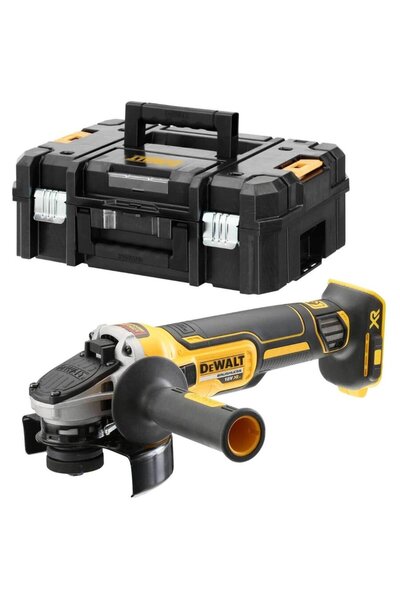 Dewalt Polizor unghiular profesional cu motor fara perii 18V, 125mm, Valiza -...