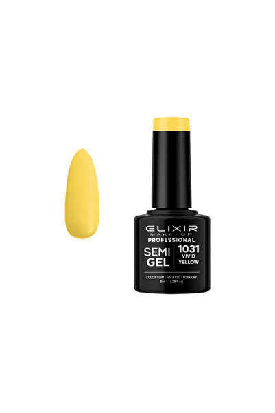 Elixir SEMI GEL (ΗΜΙΜΟΝΙΜΟ BΕΡΝΙΚΙ) - 1031 (VIVID Yellow) 8ML