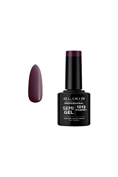 Elixir SEMI GEL (ΗΜΙΜΟΝΙΜΟ ΒΕΡΝΙΚΙ) - 1013 (MULBERRY) 8ML