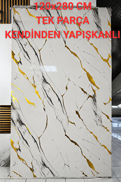 UKAB DEKOR 120x280 Cm 1 Adet Lüks Dekoratif Kendinden Yapışkanlı Esnek Köpük-...