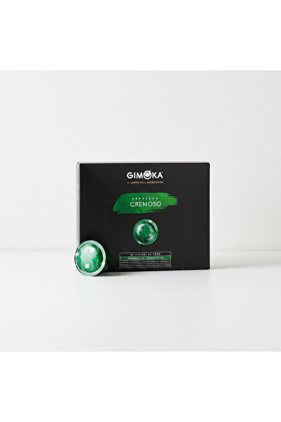 Gimoka كبسولات قهوة جيموكا كريموسو، عبوة تحتوي على 50 كبسولة