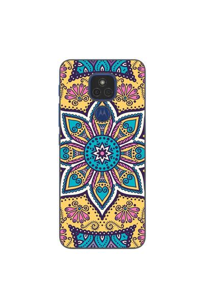 OEM Husa compatibila cu Motorola Moto E7 Plus Silicon Gel Tpu Model Mandala T...