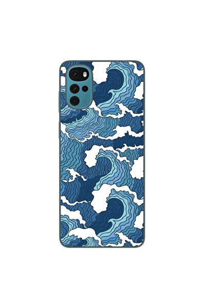OEM Husa compatibila cu Motorola Moto G22 Silicon Gel Tpu Model Crazy Waves