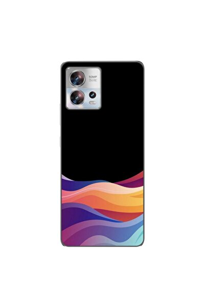 OEM Husa compatibila cu Motorola Edge 30 Fusion Silicon Gel Tpu Model Neon Waves
