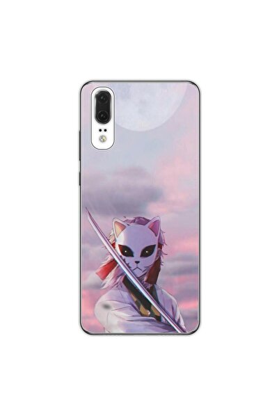 OEM Husa compatibila cu Huawei P20 Silicon Gel Tpu Model Demon Slayer Sabito