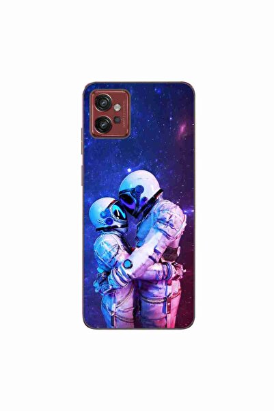 OEM Case compatible with Motorola Moto G32 Silicone Gel Tpu Model Astronauts ...