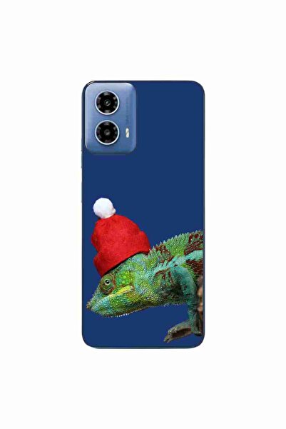 OEM Калъф, съвместим с Motorola Moto G34, силиконов гел TPU, с десен Коледен ...