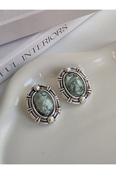 Bubbleatelier Galins Stone Silver Earrings