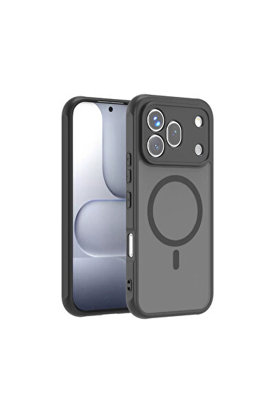 UnDePlus Honor 600 Pro Kılıf M-Safe Şarj Özellikli Kamera Koruma Çerçeveli Lu...