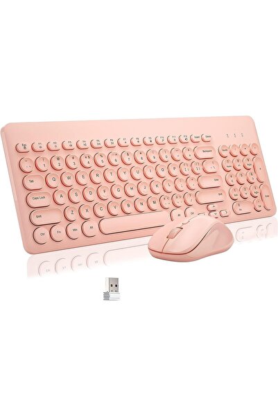 Arabest Wireless Keyboard, 2.4GHz USB Cordless Computer Keyboard with Numeric...