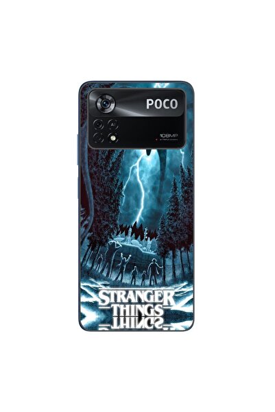 OEM Θήκη συμβατή με Xiaomi Poco X4 Pro από σιλικόνη TPU με σχέδιο Stranger Th...