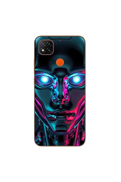 OEM Husa compatibila cu Xiaomi Redmi 9C, 9C NFC Silicon Gel Tpu Model Chrome ...