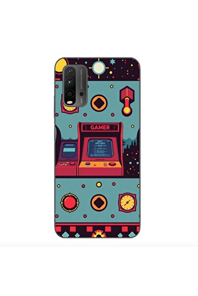 OEM Husa compatibila cu Xiaomi Redmi 9T Silicon Gel Tpu Model Gamer Arcade Room