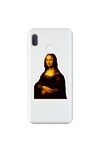 Other Samsung A20E Davinci Transparent Silicone TPU Θήκη