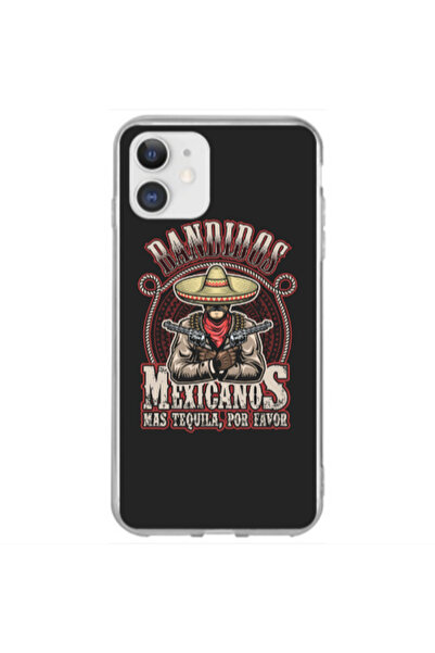Other Apple iPhone 12 Mini Mexicanos Transparent Silicone TPU Θήκη