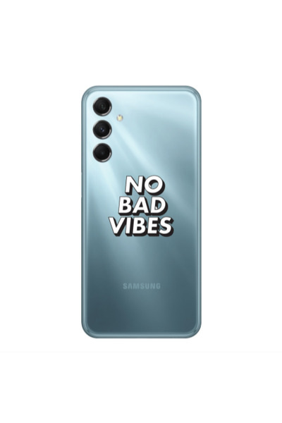 Other Samsung M34 No bad vibes Transparent Silicone TPU Θήκη