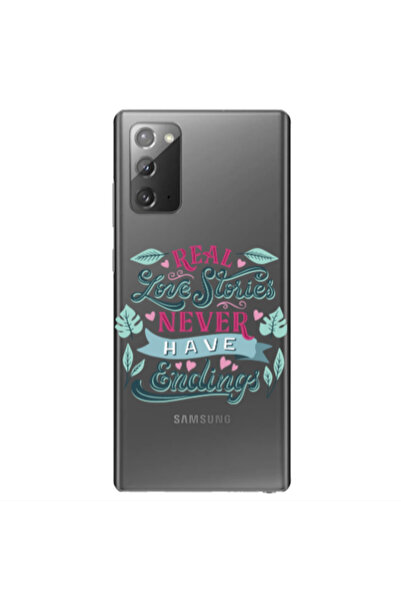 Other Samsung Note 20 Love Stories Transparent Silicone TPU Θήκη