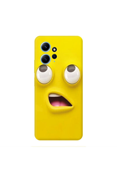 Other Xiaomi Redmi Note 12 4G Confused face Transparent Silicone TPU Θήκη