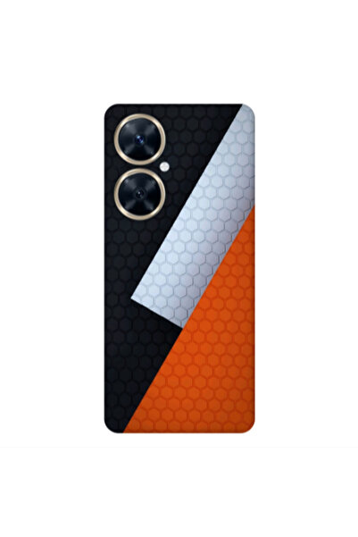Other Huawei Nova 11i Coated hexagon Transparent Silicone TPU Θήκη