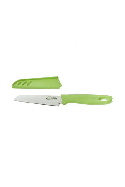 vanora Cutit cu teaca, 9.5 cm, lama din inox, grosime 0.8 mm, Verde