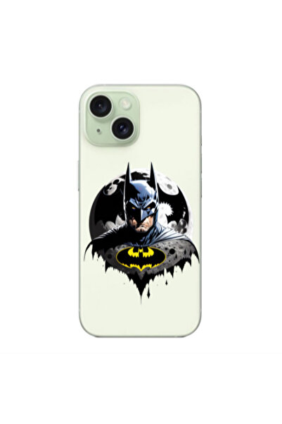 Other Apple iPhone 15 Plus Batman 3 Transparent Silicone TPU Θήκη