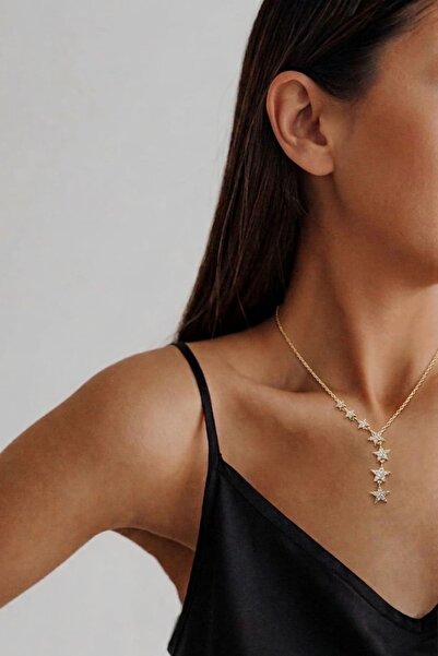 yare jewelry Altın Kaplama Gümüş Kolye