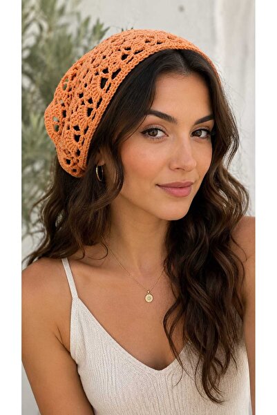 Moonys Design Moony's Bohemian Lace Knitted Bandana – Summer Women's Hairband