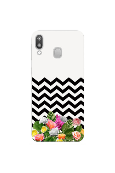 Other Samsung M20 Arow patern Transparent Silicone TPU Θήκη