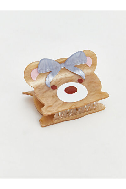 LC Waikiki Bear Figured Girl's Claw Clip