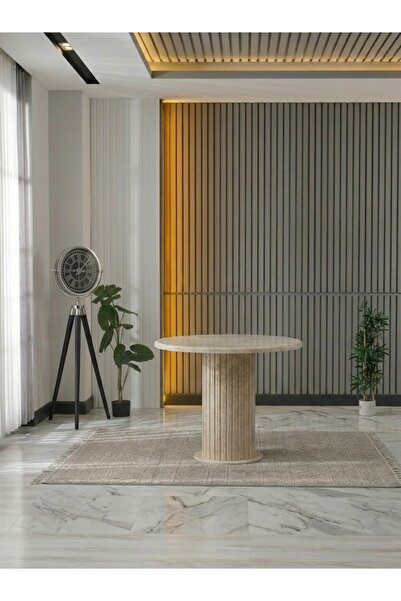 MEBELLİFE BOHEM YUVARLAK MDF MASA 90X90 CM
