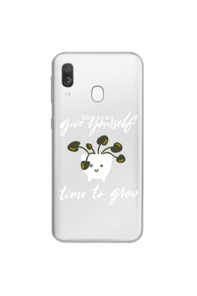 Other Samsung A40 Give Yourself Transparent Silicone TPU Θήκη
