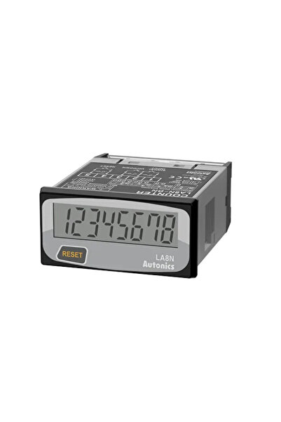 LA8N-BN - Küçük 8 Haneli LCD Dijital Sayıcılar